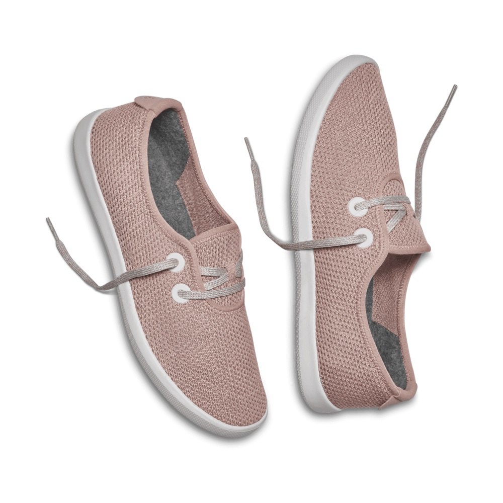 Allbirds Men\'s Tree Skippers - Boat Shoes Pink - KJZ801726